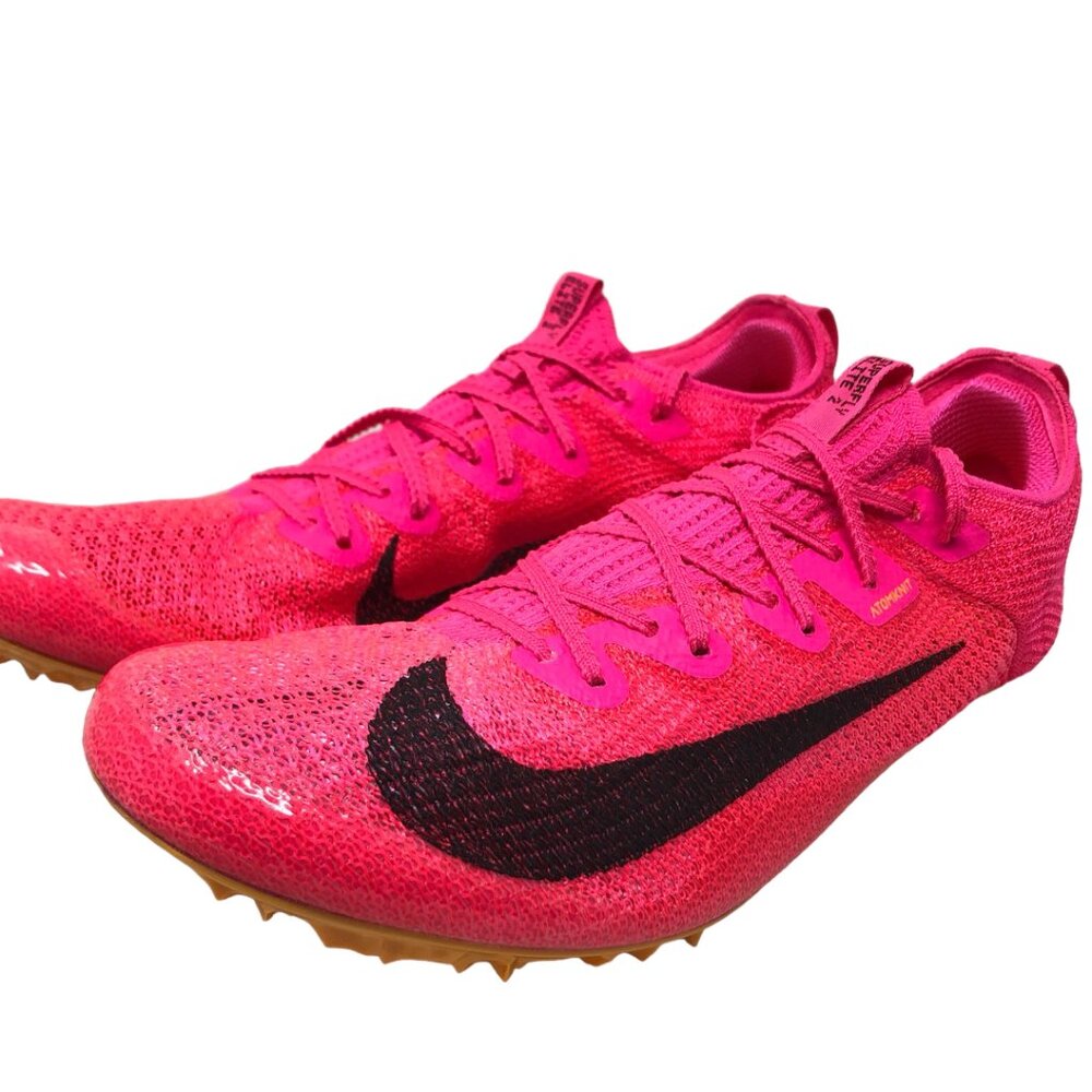Nike Zoom Superfly Elite 2 Hyper Pink Orange Mens Track Shoes Size 11 CD4382 600 - Picture 6 of 8